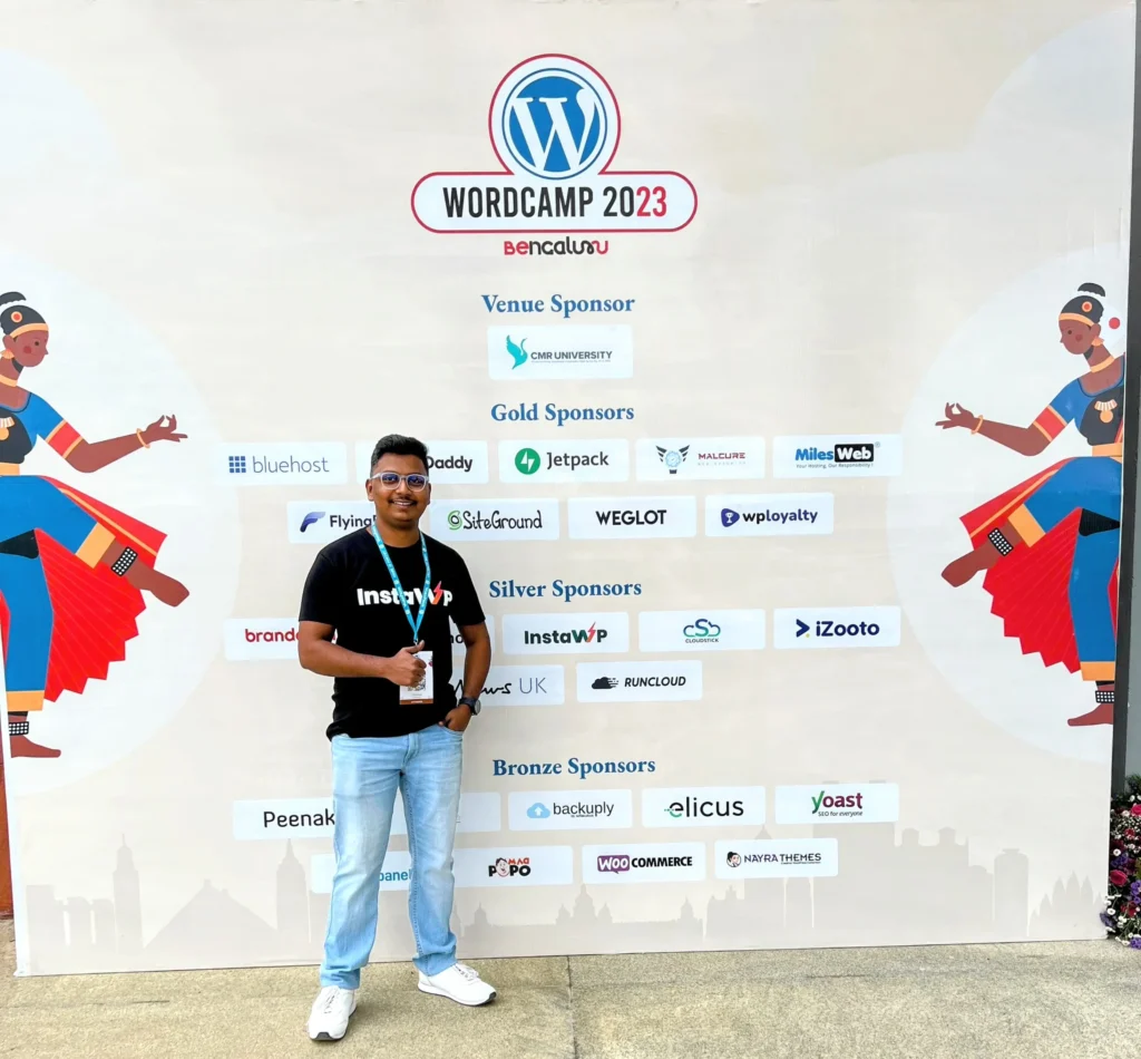 viraj at WordCamp Bangalore